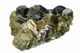 Sphalerite and Pyrite Crystal Cluster - Peru #149580-1